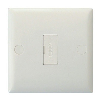 Varilight XO6UW Value Polar White 1-Gang 13A Unswitched Fused Spur Price Comparisons | Compare The Build