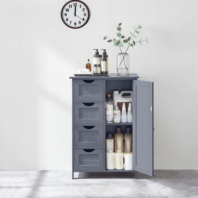 Vasagle bathroom clearance floor cabinet