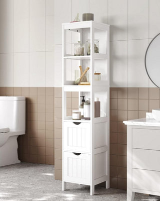 https://media.diy.com/is/image/KingfisherDigital/vasagle-bathroom-tall-cabinet-floor-storage-cupboard-with-2-drawers-and-3-open-shelves-30-x-30-x-141-5-cm~6955880340675_01c_MP?$MOB_PREV$&$width=618&$height=618