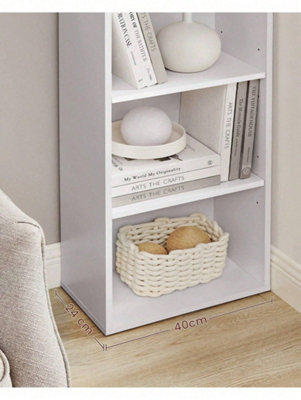 VASAGLE Bookcase, Bookshelf With 6 Shelves, For Living Room, Study, Office, Bedroom, Modern Style