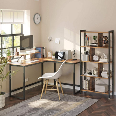 Diy industrial 2024 l shaped desk