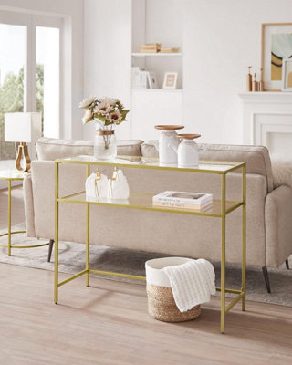 Metal sofa table discount