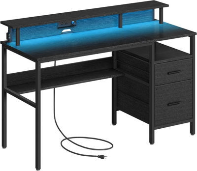 Vasagle desk with drawers hotsell