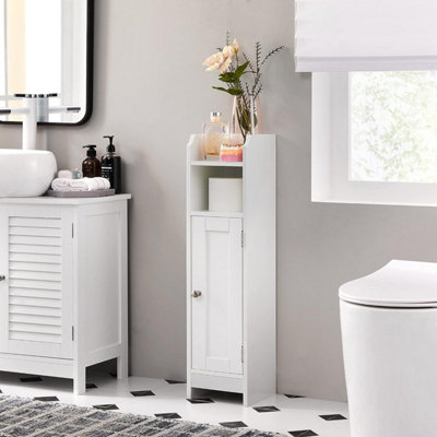 Slim Bathroom high quality Storage Cabinet Floor Stan