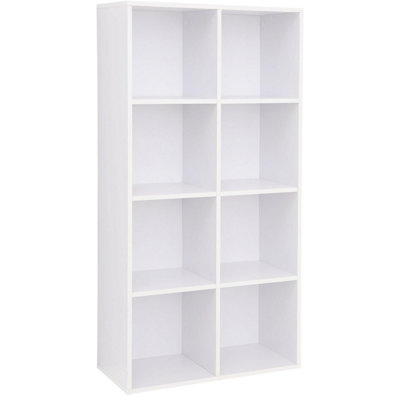Display rack, 4-layer floor standing organizer, 360 ° rotation, stable and sturdy, can hold books and exhibits
