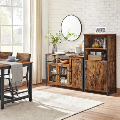 Industrial buffet table discount