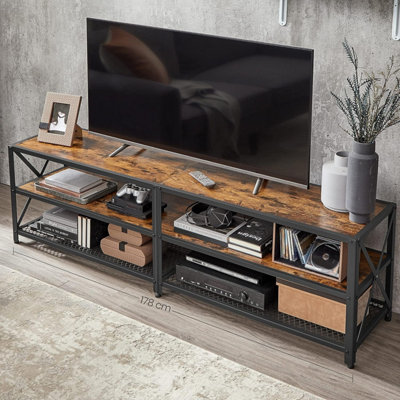 Rustic 75 deals inch tv stand