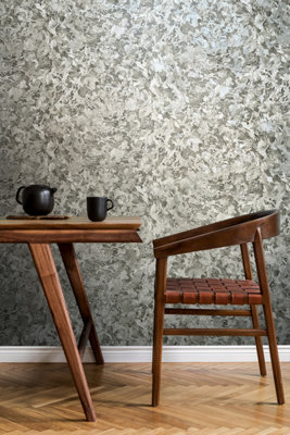 Vasari Ariana Marble Monochrome Wallpaper