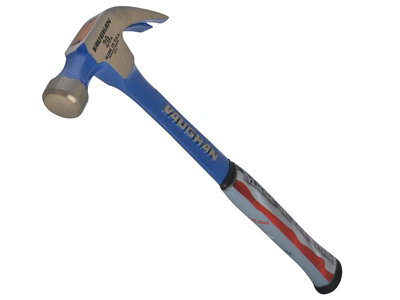 Vaughan 127-15 R20 Curved Claw Nail Hammer All Steel Smooth Face 570g (20oz) VAUR20