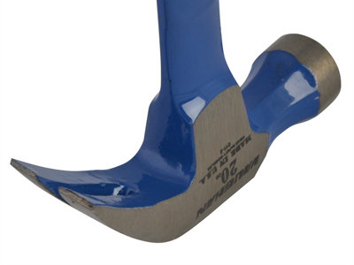 Vaughan 127-15 R20 Curved Claw Nail Hammer All Steel Smooth Face 570g (20oz) VAUR20