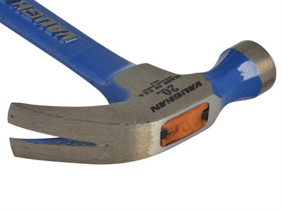Vaughan 127-15 R20 Curved Claw Nail Hammer All Steel Smooth Face 570g (20oz) VAUR20 - 3