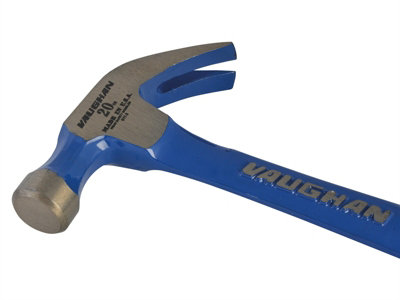 Vaughan 127-15 R20 Curved Claw Nail Hammer All Steel Smooth Face 570g (20oz) VAUR20 - 4