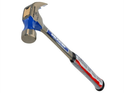 Vaughan 127-15 R20 Curved Claw Nail Hammer All Steel Smooth Face 570g (20oz) VAUR20 - 6
