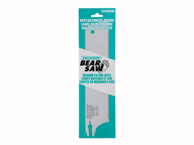 Vaughan 569-22 265RBM Bear (Pull) Saw Blade For BS265M VAU265RBM