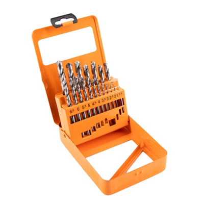 Vaunt 19 Piece HSS Ground Forged Drill Bit Set