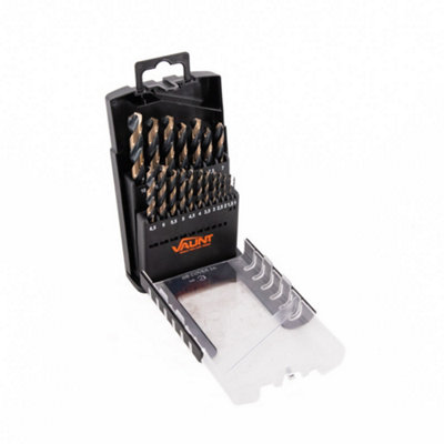 Vaunt 19 Piece HSS M2 Turbo Drill Bit Set