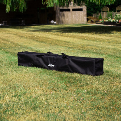 Vaunt Gazebo Heavy Duty Steel Black Outdoor Work Shelter 3m x 3m Tent V1903200 - 4