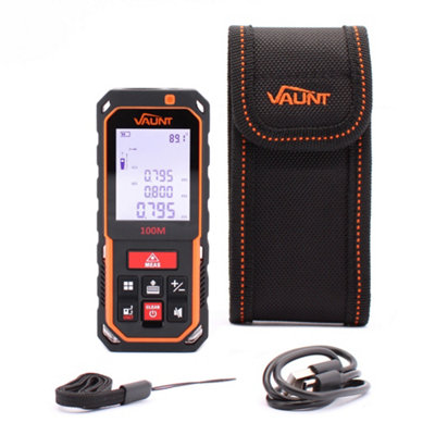Vaunt Professional Laser Distance Measure 100m V1501007