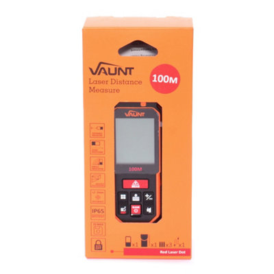 Vaunt Professional Laser Distance Measure 100m V1501007