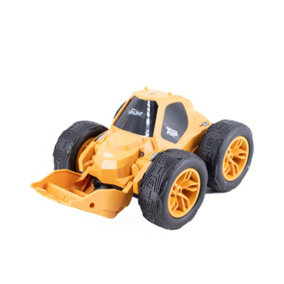 Vaunt Remote Control Toy Stunt Bulldozer 360 Tumbling RC Digger Truck V0406005