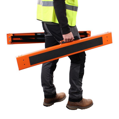 Vaunt Telescopic Saw Horse Twin Pack Adjustable Non Slip Trestle Pair V2003006 - 3