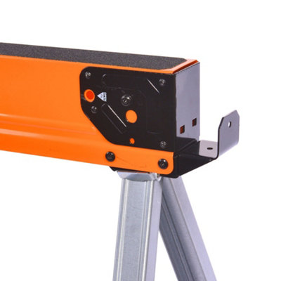 Vaunt V2003011 Heavy Duty Lightweight Saw Horse Twin Pack Load Capacity 1000kg - 4