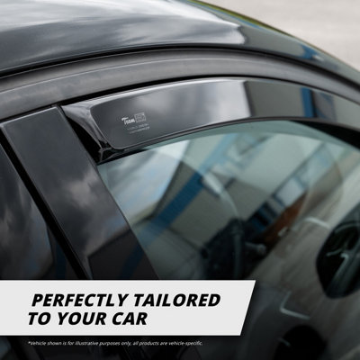 HEKO-25382 (2 Pieces) Wind Deflectors Fits Vauxhall INSIGNIA 2009 On 5-Door