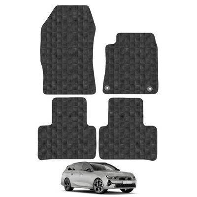 Vauxhall Astra L Sports Tourer (2022-Onwards) Car Mats Rubber Tailored Set 4pcs