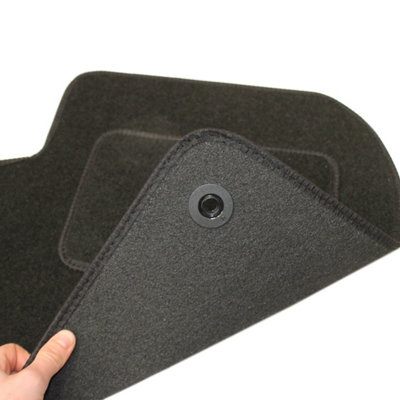 Vauxhall Grandland X 2018 Onwards Tailored Carpet Car Mats Black 4pc Floor - 9