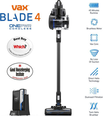 Vax Blade 4 Cordless Vacuum Cleaner CLSV-B4KS
