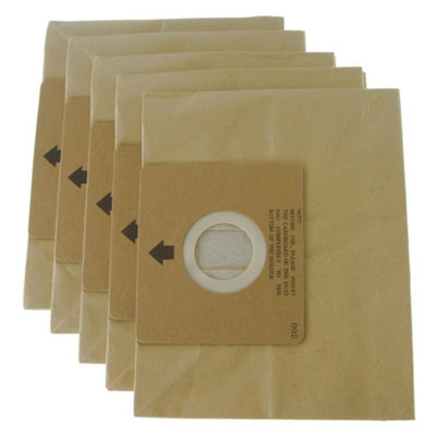 5 x VAX Vacuum Cleaner Paper Dust Bags, WET & DRY 6131, 6131T, 6151F, 6151T
