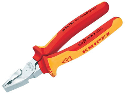 Vde High Leverage Combination Pliers 200Mm