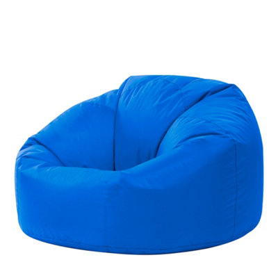Veeva Classic Indoor Outdoor Bean Bag Blue Bean Bag Chair DIY at B&Q
