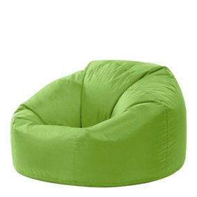 Veeva Classic Indoor Outdoor Bean Bag Lime Green Bean Bag Chair