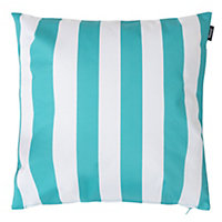 Veeva Deck Stripe Double Sided Print Peppermint Outdoor Cushion