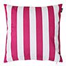 Veeva Deck Stripe Double Sided Print Pink Outdoor Cushion