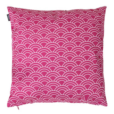 Veeva Deck Stripe Set of 4 Pink Outdoor Cushion