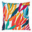 Veeva Indoor Outdoor Cushion Abstract Palm Water Resistant Cushions
