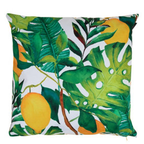 Veeva Indoor Outdoor Cushion Lemon Leaf Water Resistant Cushions