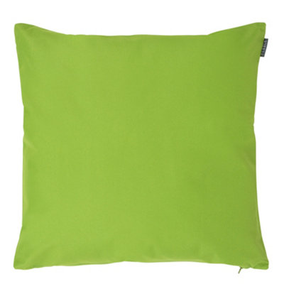 Lime green outdoor outlet pillow