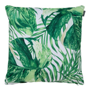 Veeva Indoor Outdoor Cushion Monstera Leaf Water Resistant Cushions