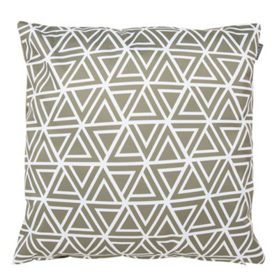 Veeva Indoor Outdoor Cushion Olive Green Water Resistant Cushions