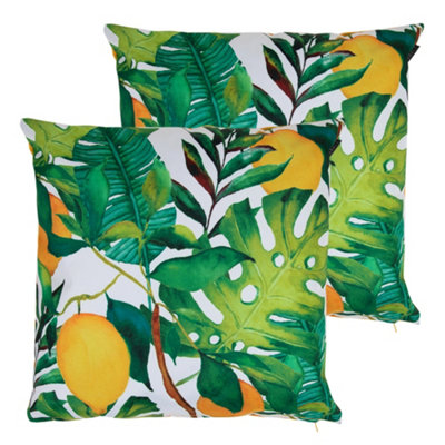 Lemon 2024 outdoor pillow