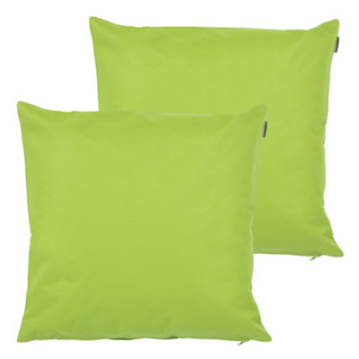 Lime 2024 green cushion