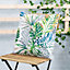 Veeva Indoor Outdoor Cushion Set of 2 Natural Palm Water Resistant Cushions