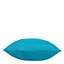 Veeva Indoor Outdoor Cushion Set of 4 Aqua Blue Water Resistant Cushions
