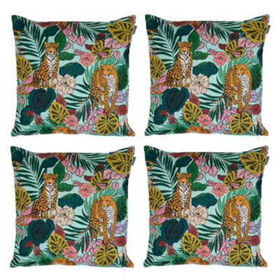 Set of shop 4 outdoor cushions