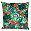 Veeva Indoor Outdoor Cushion Set of 4 Green Parrot Water Resistant Cushions