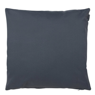 Veeva Indoor Outdoor Cushion Slate Grey Water Resistant Cushions DIY at B&Q