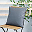 Veeva Indoor Outdoor Cushion Slate Grey Water Resistant Cushions
